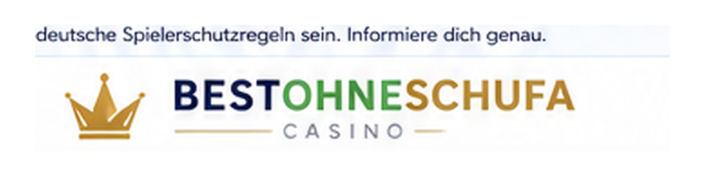 beste online casinos ohne schufa